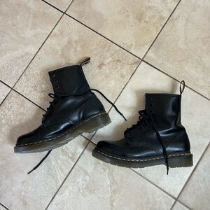 Doc Martens Black Leather Boots